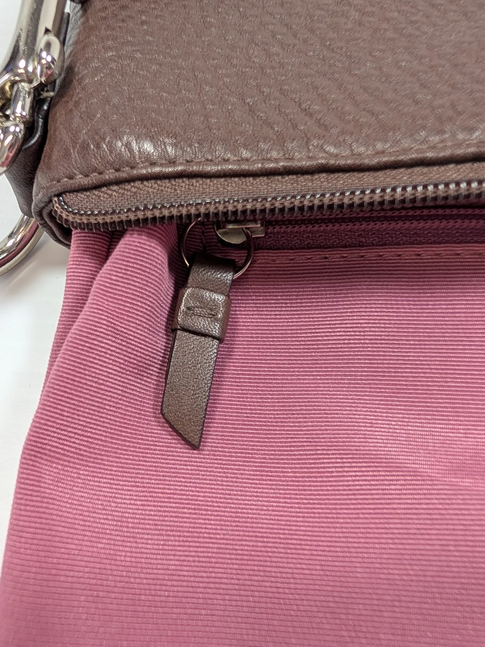 Coach Chocolate Brown Pebbled Leatherman Chelsea Crossbody Turnlock Purse Strap